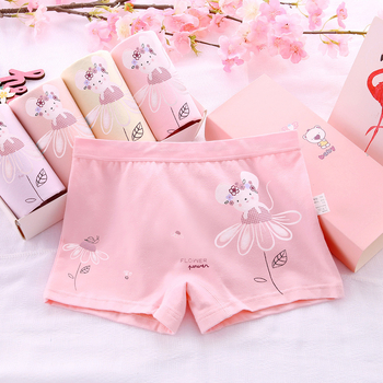 Dječje bokserice za djevojčice od čistog pamuka - 91-95% pamuka, sigurnosna klasa A, za djecu 3-8 godina