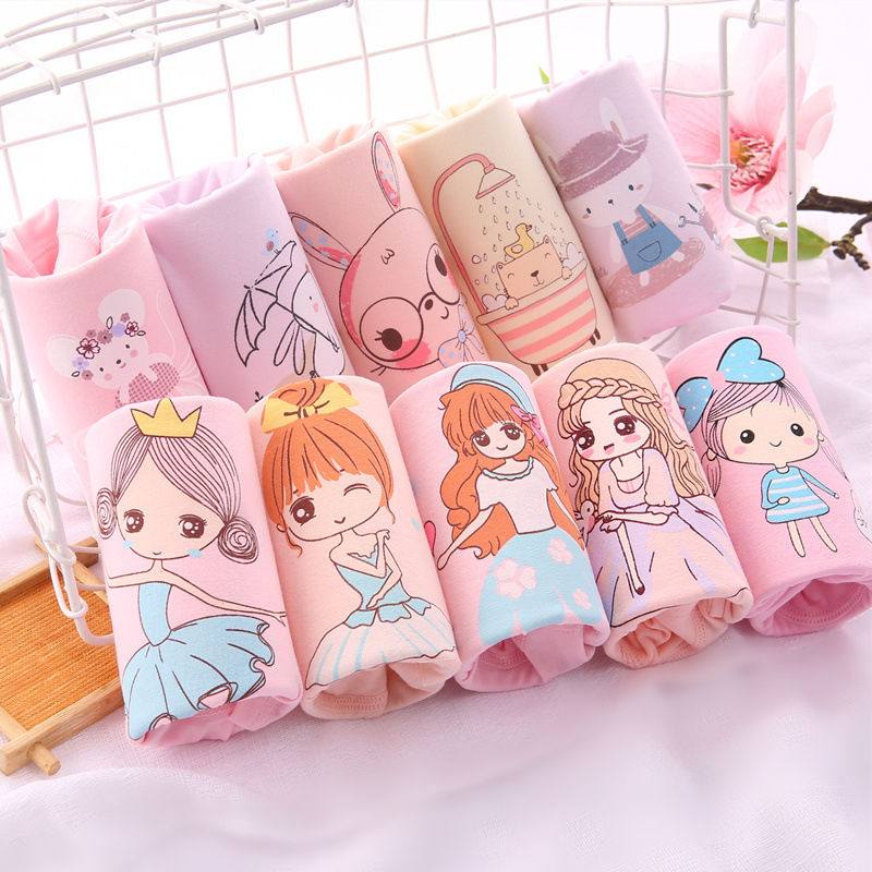 Dječje bokserice za djevojčice od čistog pamuka - 91-95% pamuka, sigurnosna klasa A, za djecu 3-8 godina