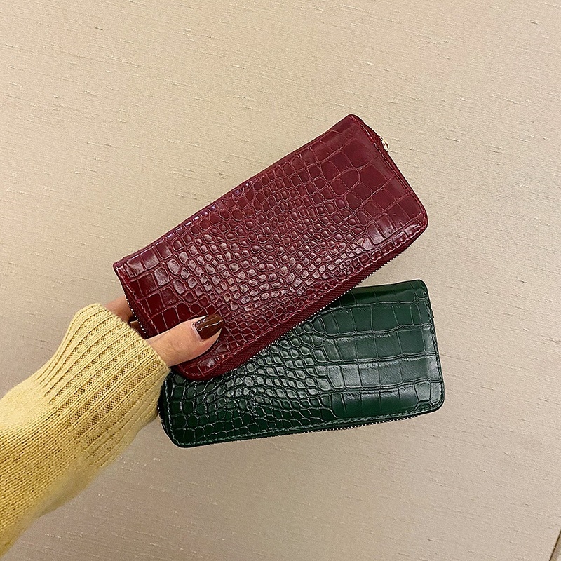 PU bőr pénztárca, Városi egyszerűség, Szilárd mintázat, PU bélés, Ultra könnyű