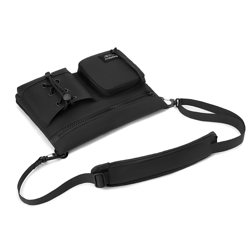 Muška crossbody torba za poslovne i putne potrebe — Oxford tkanina, poliester podstava, poslovno putnički stil, smanjuje teret