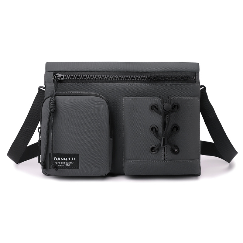 Muška crossbody torba za poslovne i putne potrebe — Oxford tkanina, poliester podstava, poslovno putnički stil, smanjuje teret