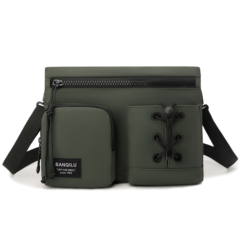 Muška crossbody torba za poslovne i putne potrebe — Oxford tkanina, poliester podstava, poslovno putnički stil, smanjuje teret