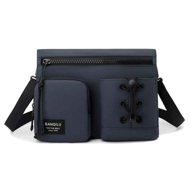 Muška crossbody torba za poslovne i putne potrebe — Oxford tkanina, poliester podstava, poslovno putnički stil, smanjuje teret