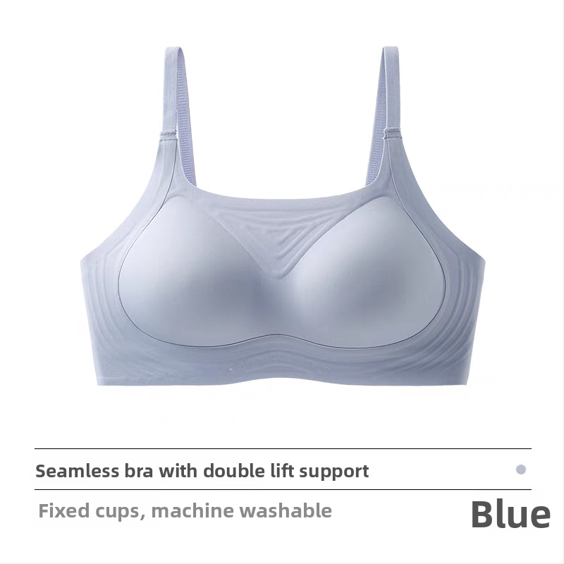 Bezšvová podprsenka s tenkými tvarovanými košíčkami, bez oceľových prvkov, pevné dvojité ramienka, vzadu trojradový háčik