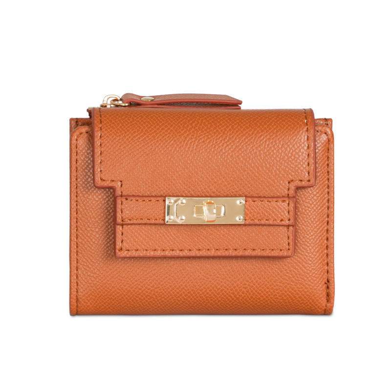 PU kožni novčanik s višestrukim džepovima za kartice — ženski kompaktni novčanik za kovanice, marka EASTERN STAR, model CL307-69B, podstava od poliestera, 2025