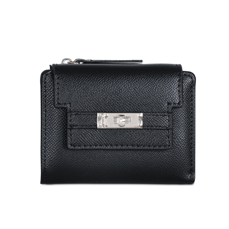 PU kožni novčanik s višestrukim džepovima za kartice — ženski kompaktni novčanik za kovanice, marka EASTERN STAR, model CL307-69B, podstava od poliestera, 2025