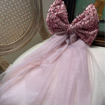 Ukosnica sa šljokicama — tkanina, ženski stil, zima 2024