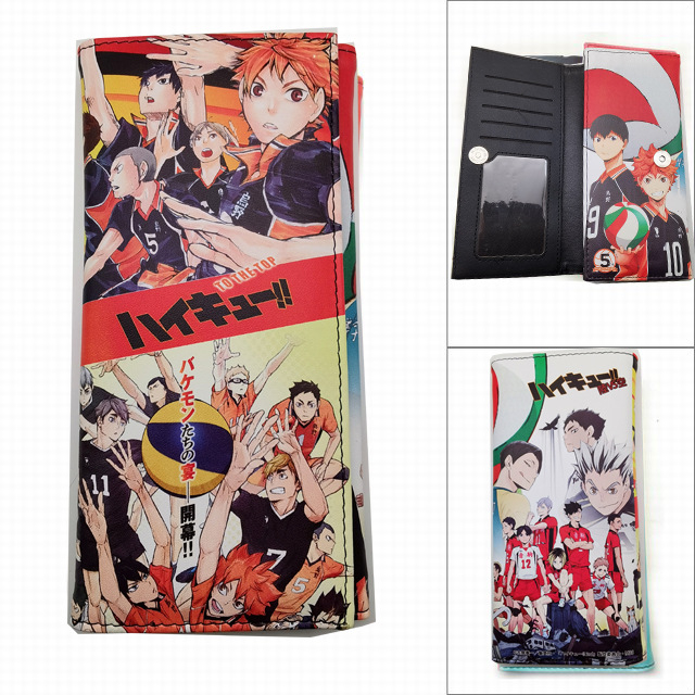 Novčanik za kovanice s anime motivom, 3 pretinca, podstava od najlona, vodootporan