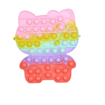 Silikonska novčanik za kovance s likovima, pravokutnog oblika, unisex, Nuoxuan (Materijal: silikon; Uzorak: likovi; Oblik: pravokutnik; Stil: svježe i slatko; Marke: Nuoxuan)