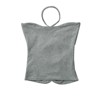 Dámsky top s dvomi šnúrkami na ramene a halter, úzky strih, polyester 80–90%