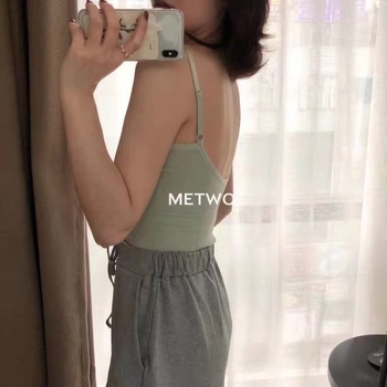 Bez naramenica cami s omotom za prsa, prozračna Nylon-Spandex tkanina, oblikovanje i podrška kretanju