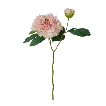 Pion csokor selyem virágokkal és grillezett szélekkel – Artistic Shadow