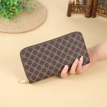 Ženska clutch novčanik, gradska jednostavnost, dugi zatvarač, brend Brother Hua Niu, ljeto 2023, ultralako za svakodnevnu upotrebu
