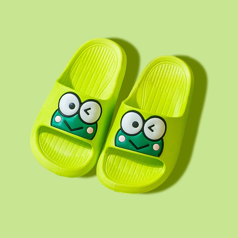 Sandale s crtani uzorak; PVC gornji dio i potplat; za dob 1–12 godina; ljeto 2024