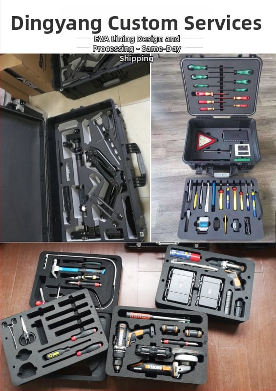 Πλαστικό κιβώτιο εργαλείων εξωτερικής χρήσης, φορητό, με αδιάβροχη προστασία, προστασία από σκόνη και κραδασμούς; πολυλειτουργική αποθήκευση εργαλείων, εξοπλισμού φωτογραφίας και πλαισίου drone.