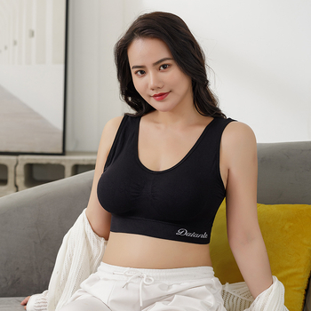 Nylon melltartó a mellkas köré – varrat nélküli, egyszerű szövés, gyűjtőhatás