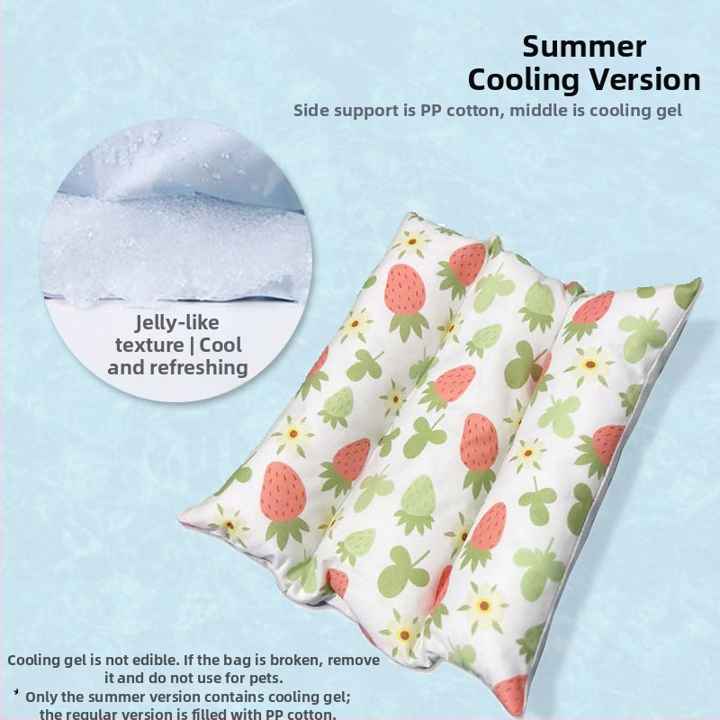 Zimný teplý matrac pre zajace a morčatá – bavlnená spánková podložka