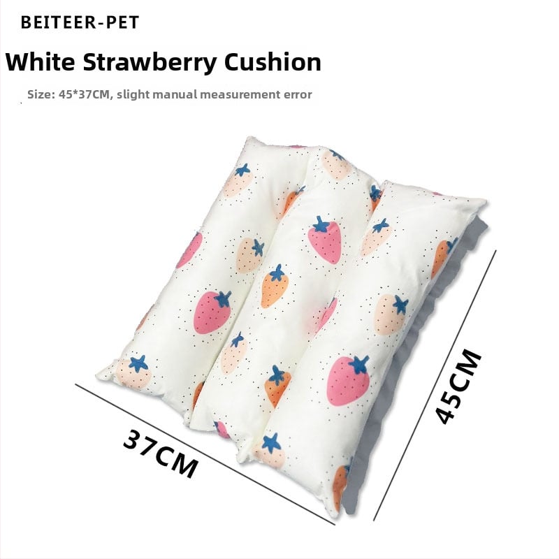 Зимна топла подложка за зайци и морски прасета – памучен мат за спане