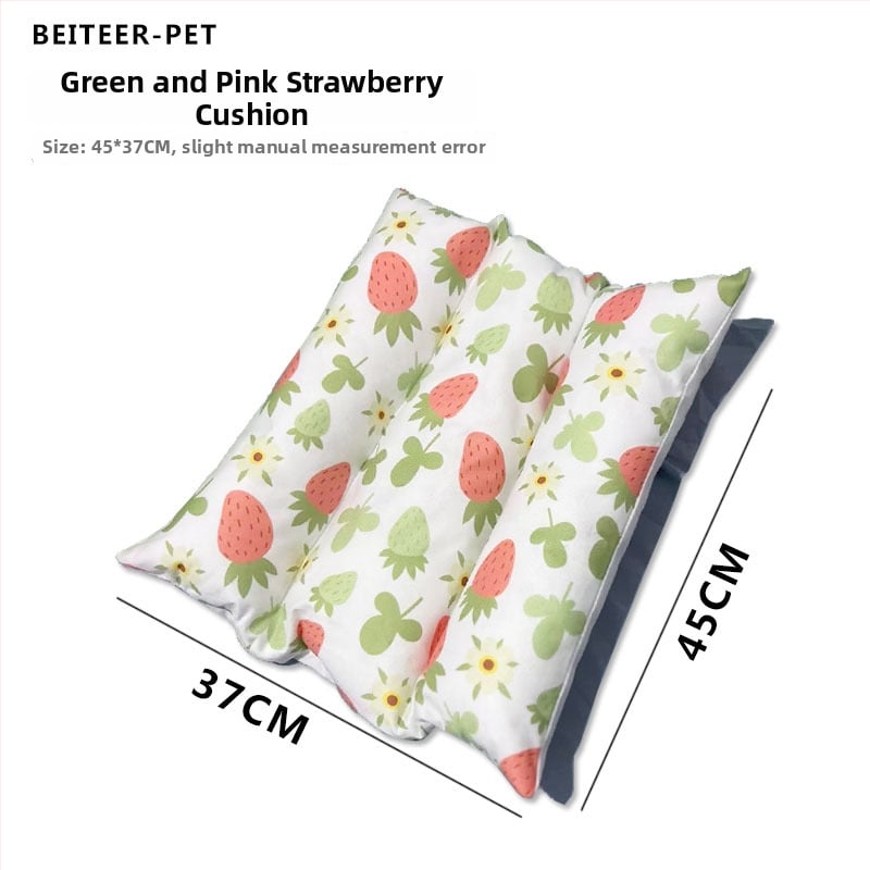 Зимна топла подложка за зайци и морски прасета – памучен мат за спане