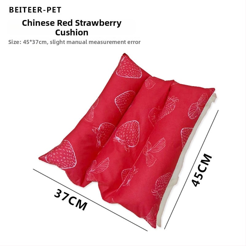 Зимна топла подложка за зайци и морски прасета – памучен мат за спане