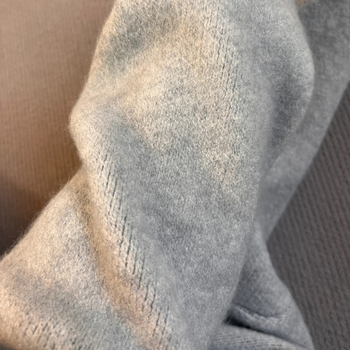 Medve motívum hímzett kardigán pulóver, kerek nyakú, vastag kötött, hosszú ujjú, 70–80% spandex, <30% poliészter