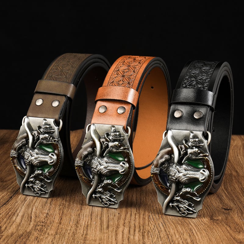 Ανδρική ζώνη με κράμα, σχεδίαση πλάκας-κούμπωμα, PU δέρμα, λεία πόρπη, πλάτος 2-4 εκ