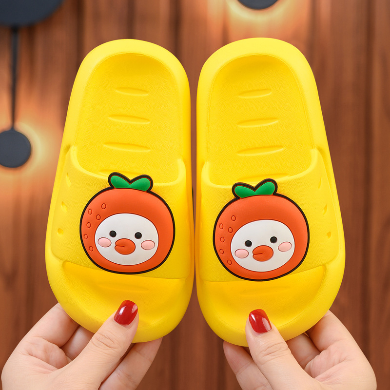 Gyerekek Cartoon szandál PVC felsőrésszel és talppal — lélegző, csúszásmentes, kopásálló