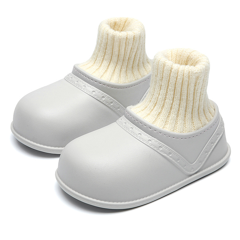 G.Duck Uniszex vízálló gyerek papucs fleece béléssel, vastag, csúszásmentes talppal, 4-12 évesek, Quanzhou, Fujian