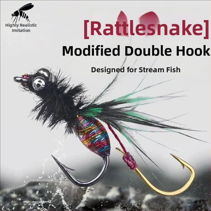 Cârlig de pescuit cu orientare în sus, 50.000 buc., potrivit pentru pescuit în râu