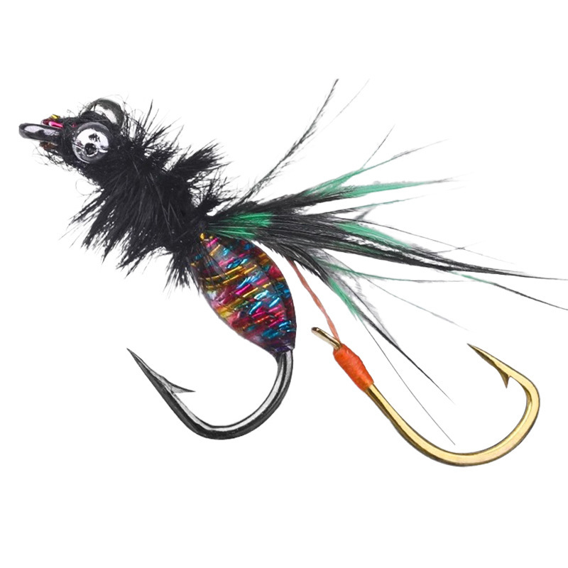 Cârlig de pescuit cu orientare în sus, 50.000 buc., potrivit pentru pescuit în râu