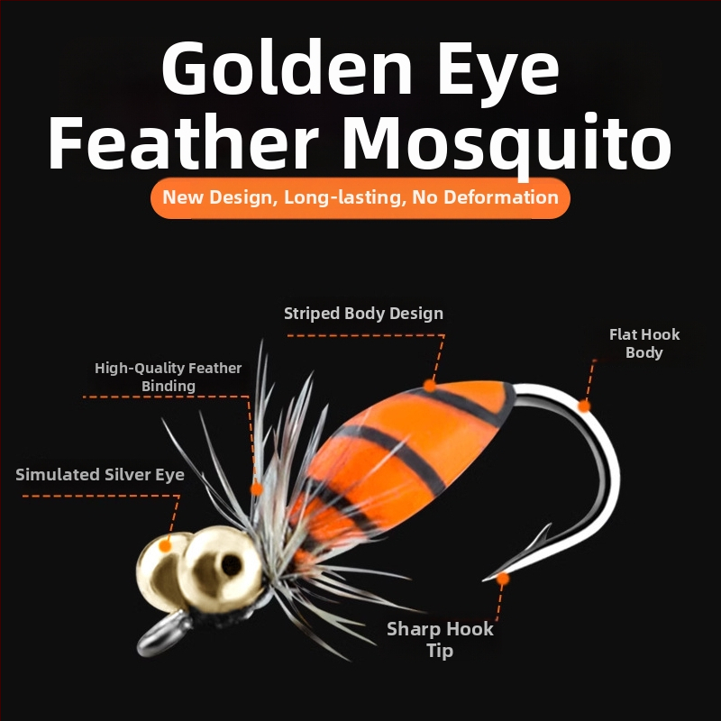 Cârlig de pescuit cu orientare în sus, 50.000 buc., potrivit pentru pescuit în râu