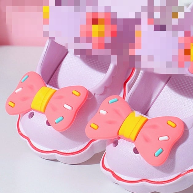 Lányok Mary Jane nyári cipő, rajzfilm mintával, légáteresztő PVC felsőrész, PVC talp, csúszásmentes