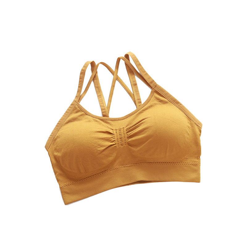 Bezrameni grudnjak – wrap oko prsa, bezšivni, Nylon, Push-Up, Jednodelni