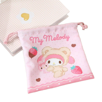 Kozmetička torbica s karikaturnim dizajnom, kvadratnog oblika, Oxford platna, zatvaranje šnurlom