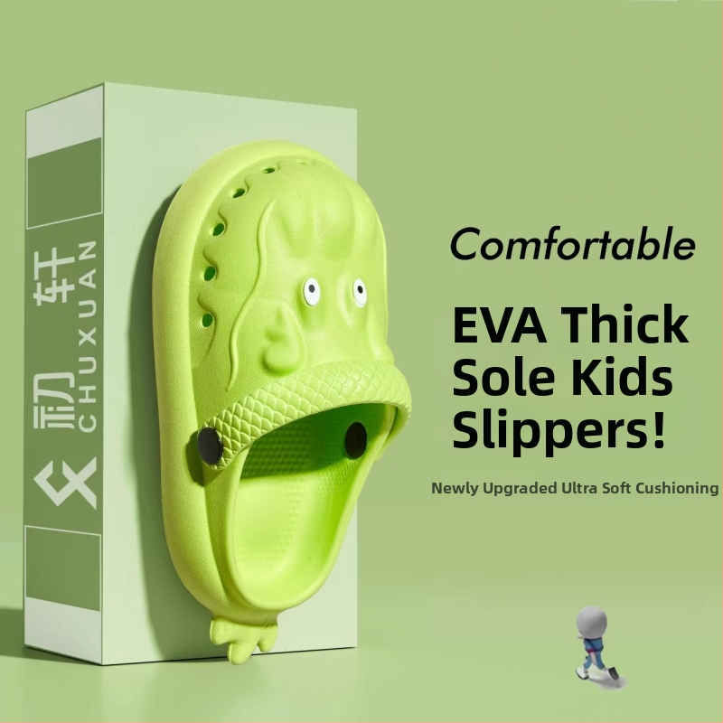 Platformové topánky pre deti, EVA vrchná časť, unisex, vek 7–12 rokov, jar 2024