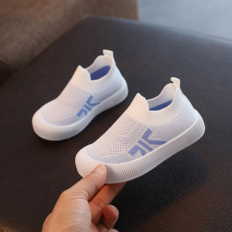 Adidași pentru copii din Flyknit respirabili – unisex, talpă joasă, talpă injectată, branț EVA