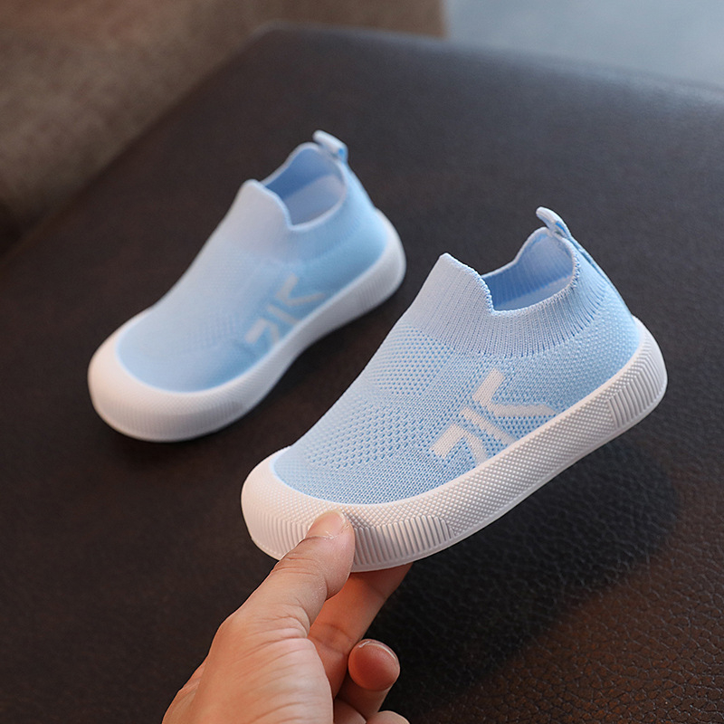 Adidași pentru copii din Flyknit respirabili – unisex, talpă joasă, talpă injectată, branț EVA