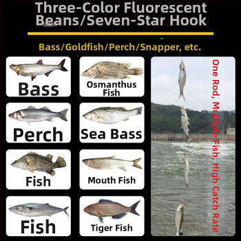 Cârlig de pescuit din șnur cu vârf barbat