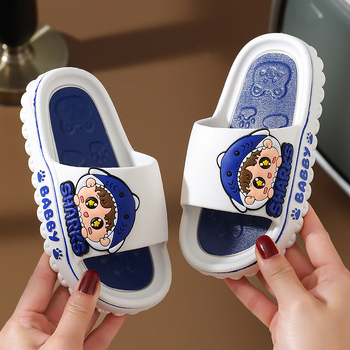 Dječje cartoon slip-on papuče za 3–12 godina, unisex, PVC gornji dio i potplat, protivklizne, prozračne, brzo sušeće
