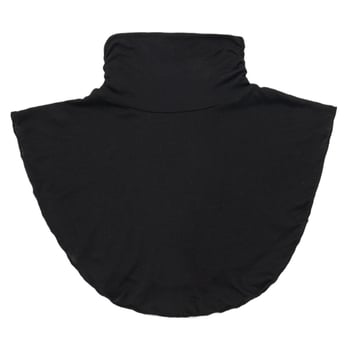 Ženski pleteni pulover s lažnim ovratnikom, poliester materijal i poliester podstava, minimalistički stil, jesensko-zimski osnovni sloj