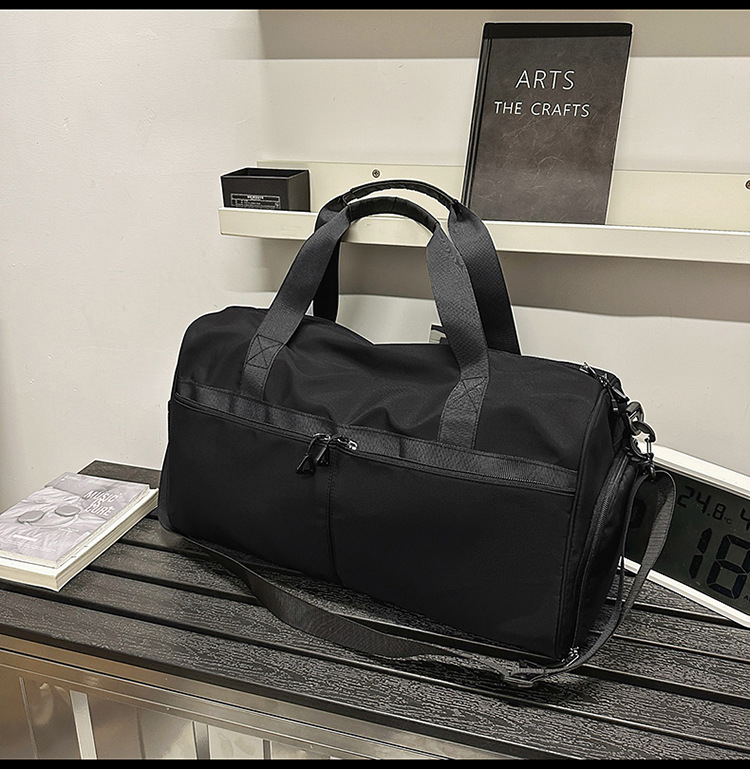 Unisex nylon ruksak za putovanja, urbanistički minimalistički stil, kapacitet 20–35 L, podstava od poliestera