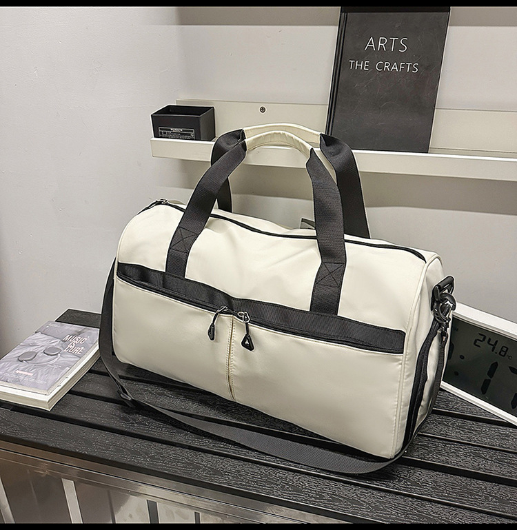 Unisex nylon ruksak za putovanja, urbanistički minimalistički stil, kapacitet 20–35 L, podstava od poliestera