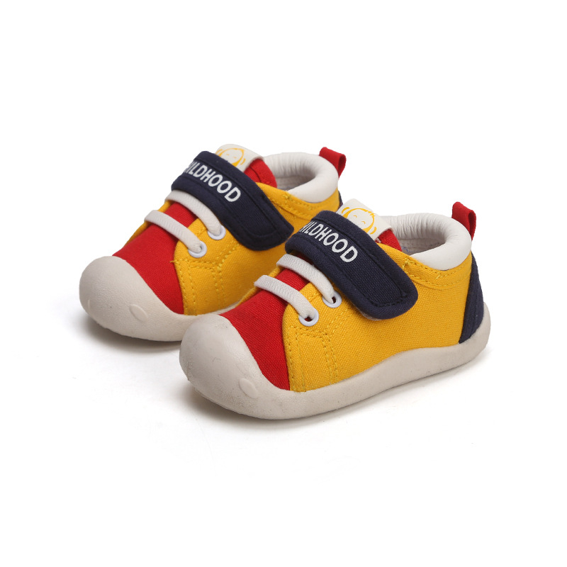 Cipele od platna za bebe i djecu predškolske dobi, mekana potplata, prozračne, s Velcro zatvaračem, 12–48 mjeseci