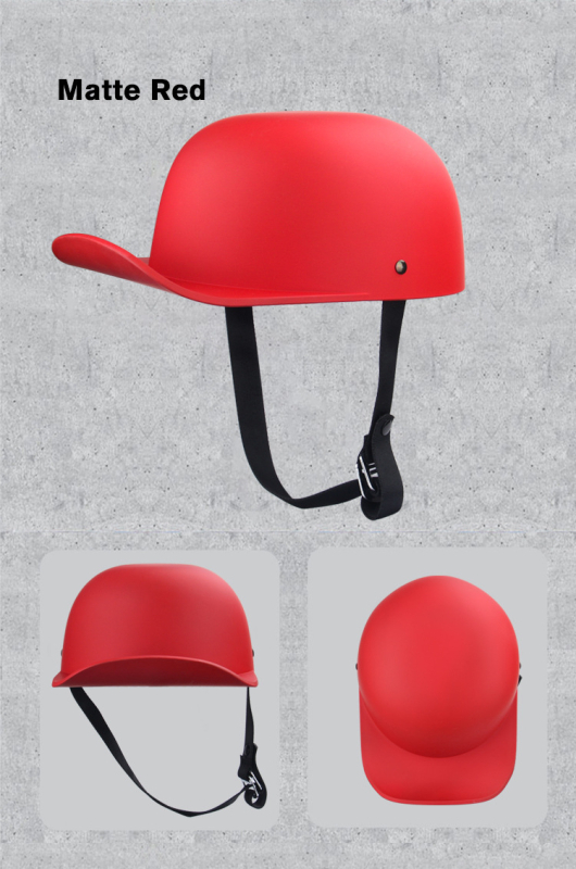 Jiarui Vintage poluhelma za električne motocikle – ABS, unisex, sve sezone, za svakodnevnu vožnju