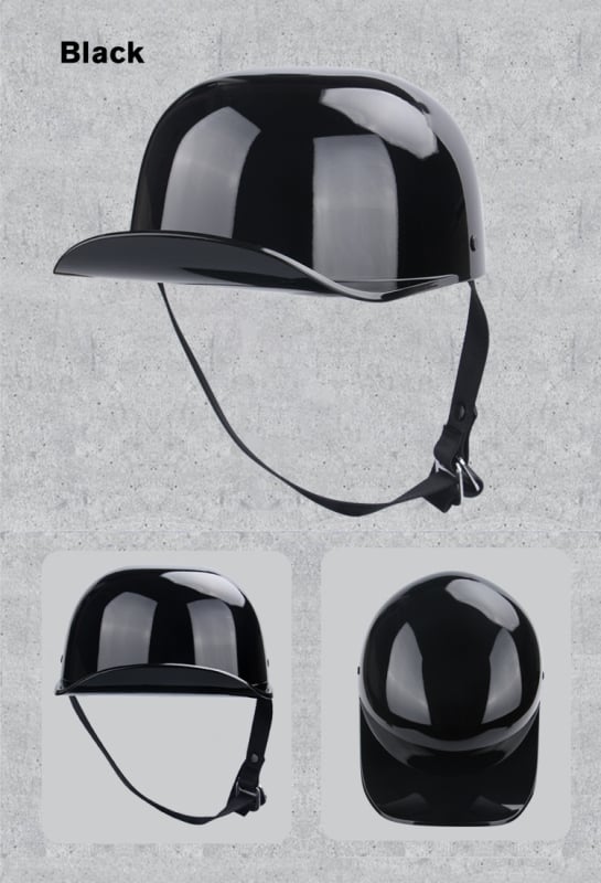 Jiarui Vintage poluhelma za električne motocikle – ABS, unisex, sve sezone, za svakodnevnu vožnju