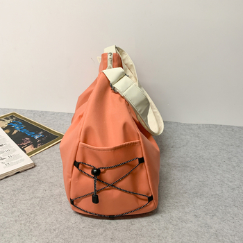 Unisex putna torba, lagana, opušten stil, vanjski materijal od tkanine, podstava od poliestera, kapacitet do 20 L