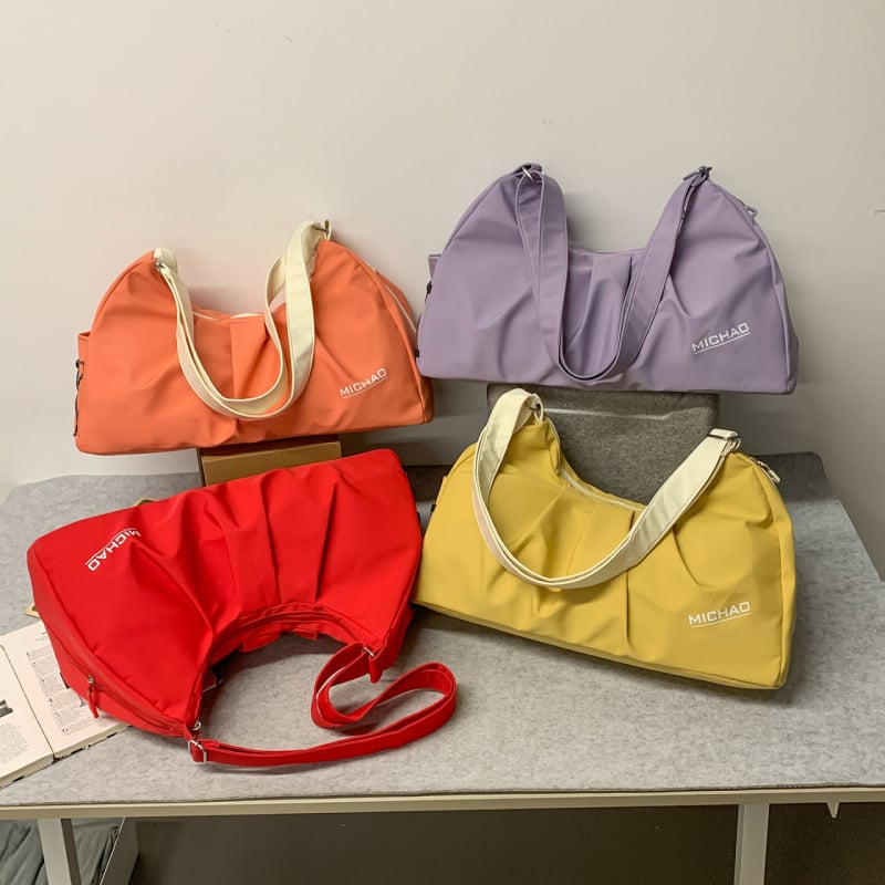 Unisex putna torba, lagana, opušten stil, vanjski materijal od tkanine, podstava od poliestera, kapacitet do 20 L