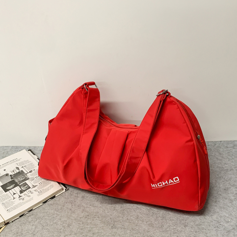 Unisex putna torba, lagana, opušten stil, vanjski materijal od tkanine, podstava od poliestera, kapacitet do 20 L