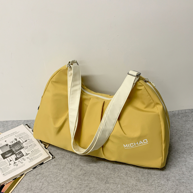 Unisex putna torba, lagana, opušten stil, vanjski materijal od tkanine, podstava od poliestera, kapacitet do 20 L