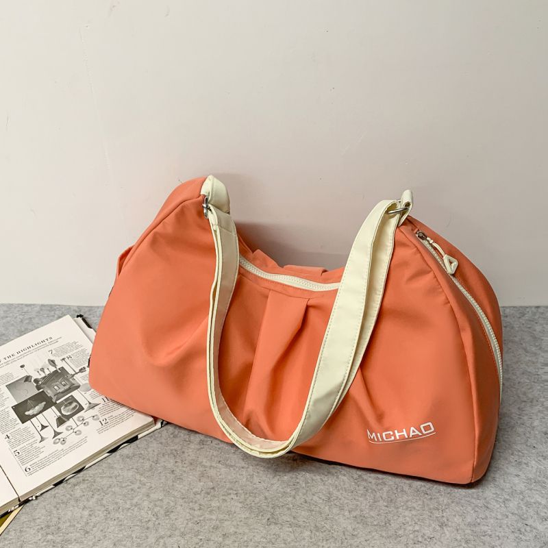 Unisex putna torba, lagana, opušten stil, vanjski materijal od tkanine, podstava od poliestera, kapacitet do 20 L